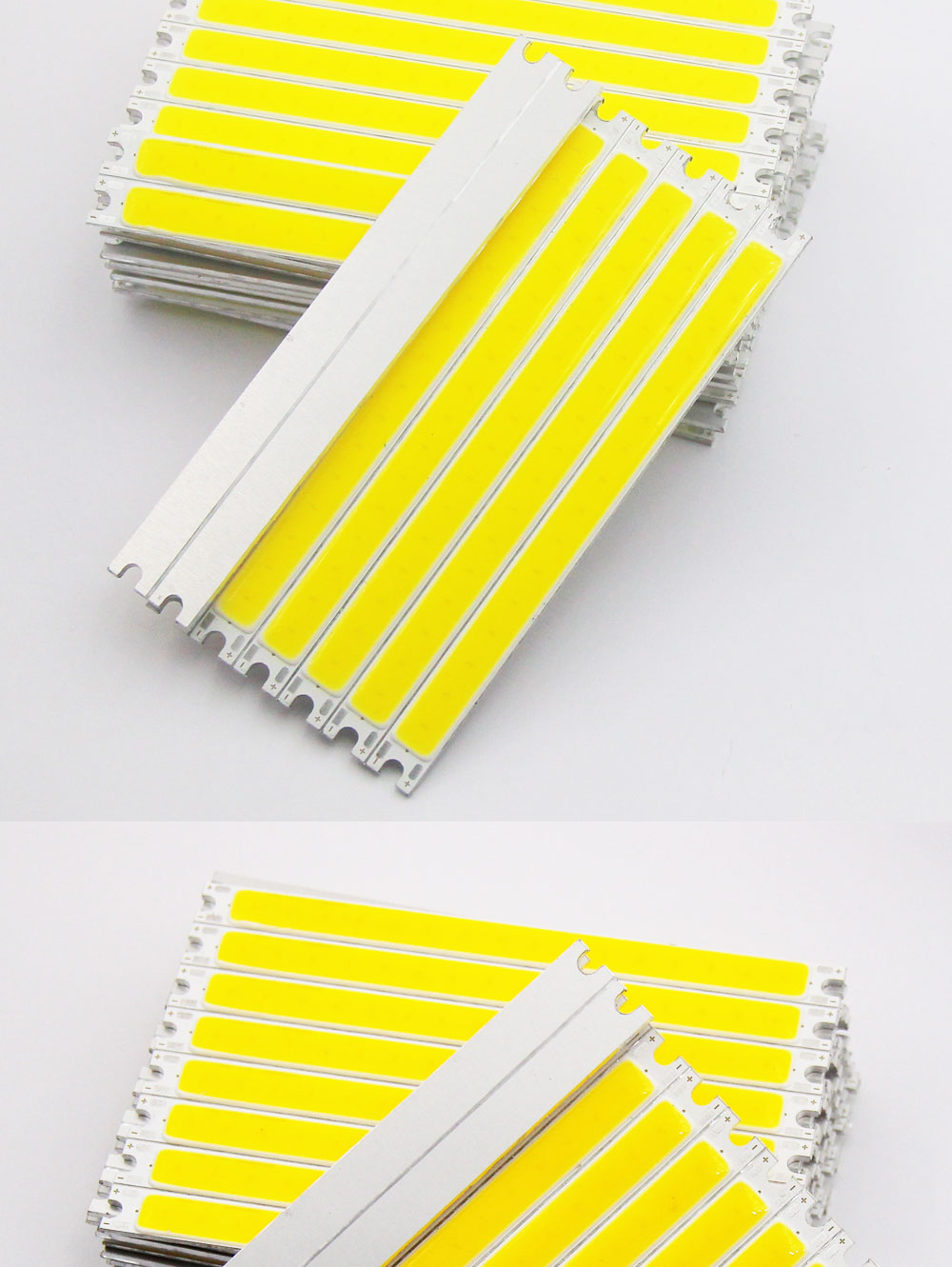 5W DC 12V LED COB Bulb Strip Light Source Warm Pure White DIY 10CM 500LM 100x8MM Lamp