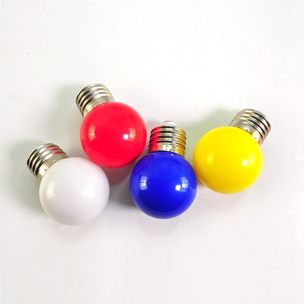 3W Flashlight Lamparas SMD 2835 E27 B22 Colorful Light G45 Lamp LED Bulb