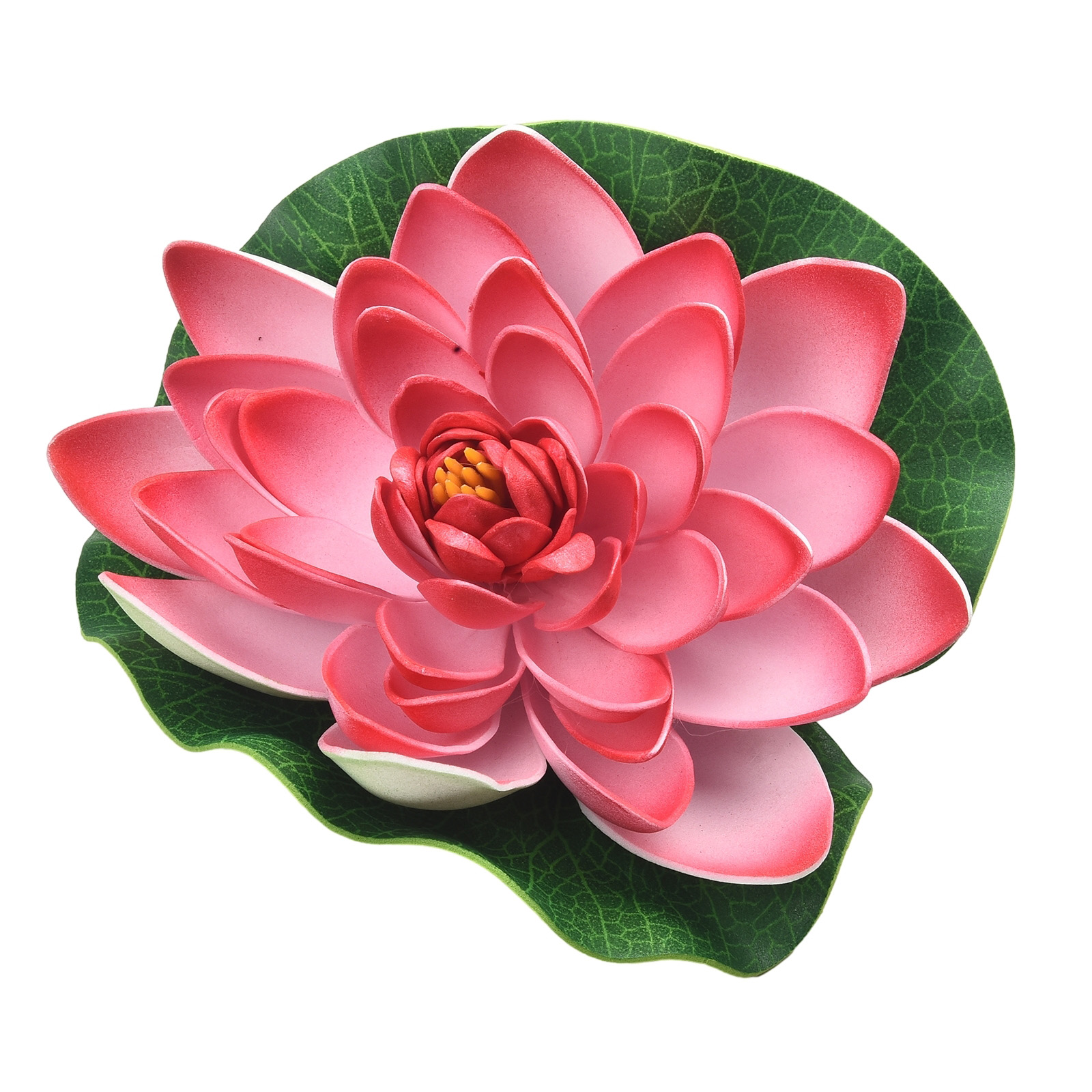 Floating Lotus Water Lily Plastic Pond Aquarium Decor Simulation Artificial Lotus Fake Plant Home Outdoor Decor