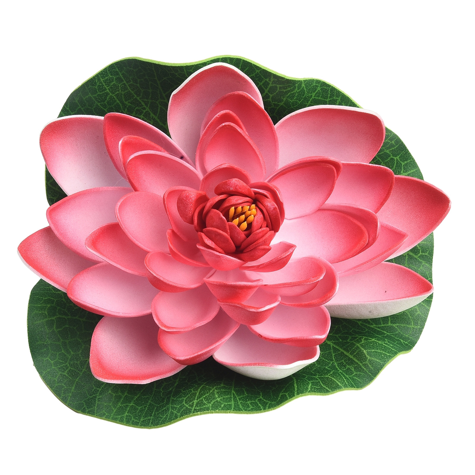 Floating Lotus Water Lily Plastic Pond Aquarium Decor Simulation Artificial Lotus Fake Plant Home Outdoor Decor