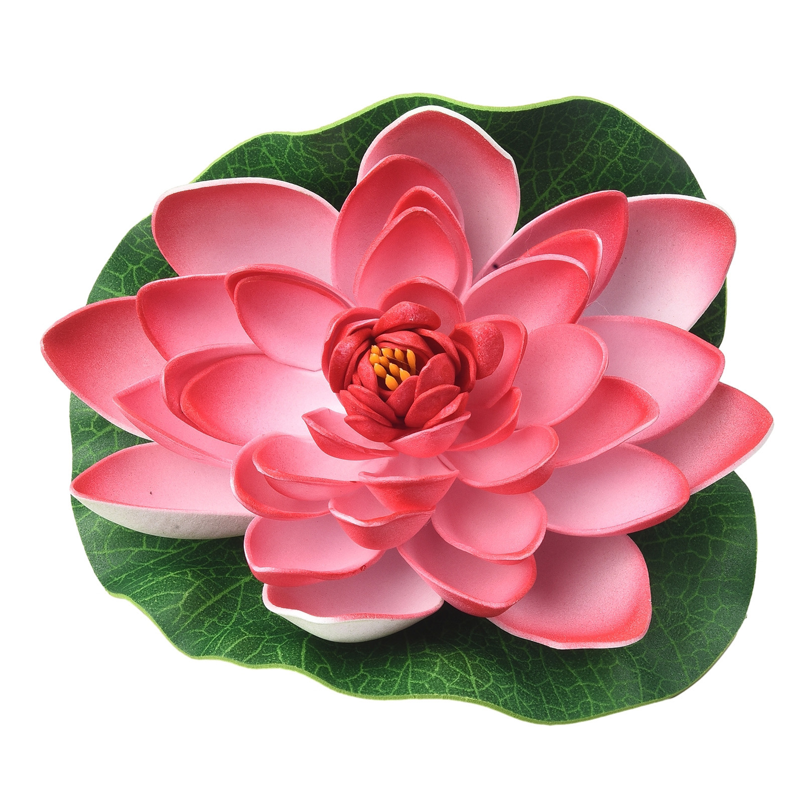 Floating Lotus Water Lily Plastic Pond Aquarium Decor Simulation Artificial Lotus Fake Plant Home Outdoor Decor