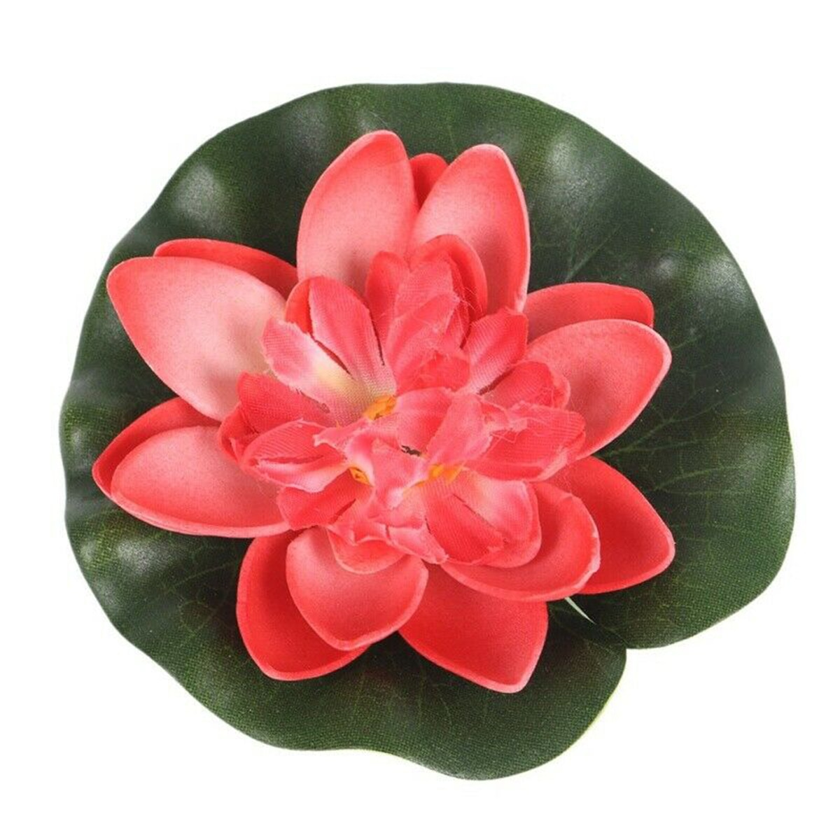 5PCS/Set Colorful Artificial Fake Floating Water Lily Flower Lotus Leaf Pond Plants Garden Pool Decor