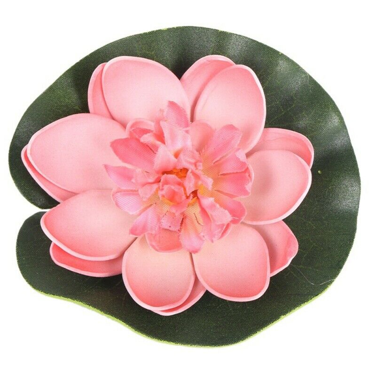 5PCS/Set Colorful Artificial Fake Floating Water Lily Flower Lotus Leaf Pond Plants Garden Pool Decor