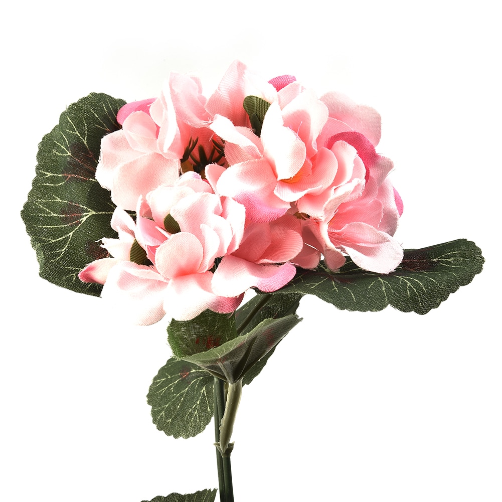 36cm Artificial Geranium Red Pink Flowers Plant Artificial Plants Artificial Flower For Wedding Garden Home Xmas Decor