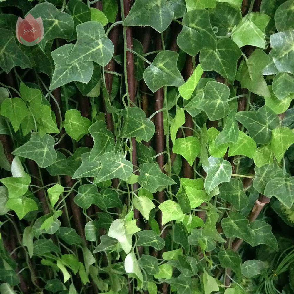 1Pc 230Cm Green Vine Silk Artificial Ivy Hanging Leaf Garland Plant Creeper Leaf ​Home Decor Wedding Bathroom Garden Decoration