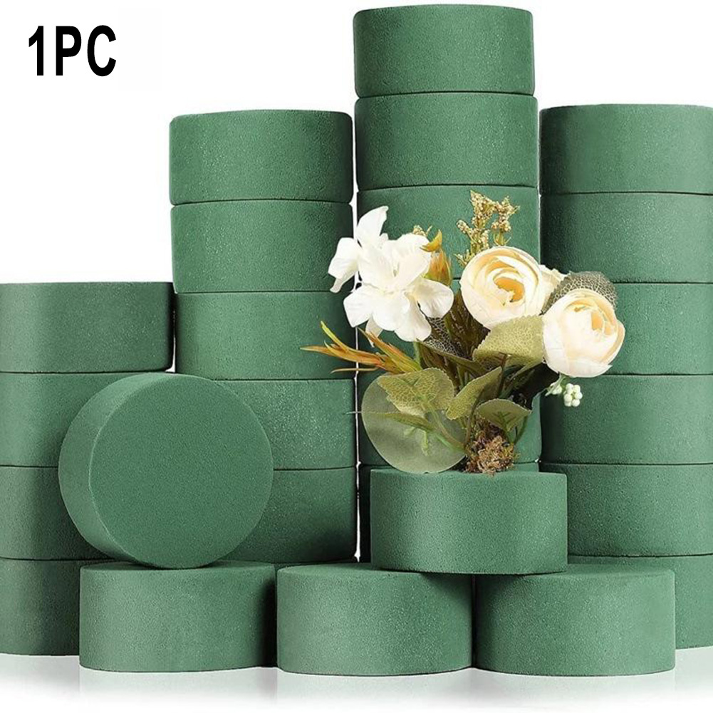 Oasis Wet Foam Cylinders Floral Mud Flower Foam Brick DIY Flower Arrangements For Wedding Party Decor Florist Foam Block