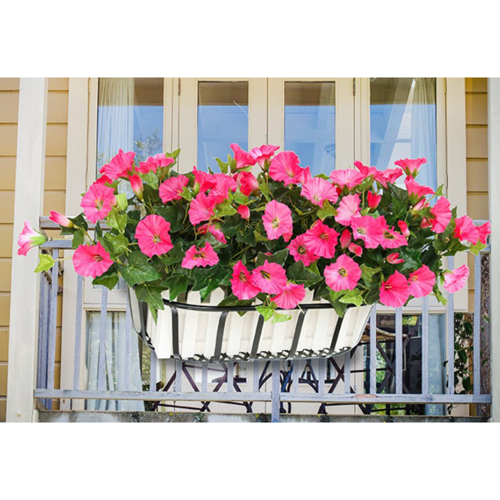 Artificial Flowers Fake Morning Glory Simulation Petunia Home Decor Plastic Durable Vibrant Caneman Decoration Homes Wedding