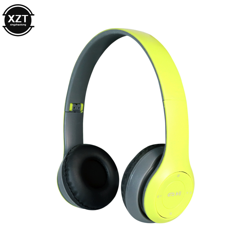 Bluetooth 5.0 Wireless Headphone Foldable Bass Earphone With Mic Support Memory TF Card FM Headset For iPhone Xiaomi Sumsamg