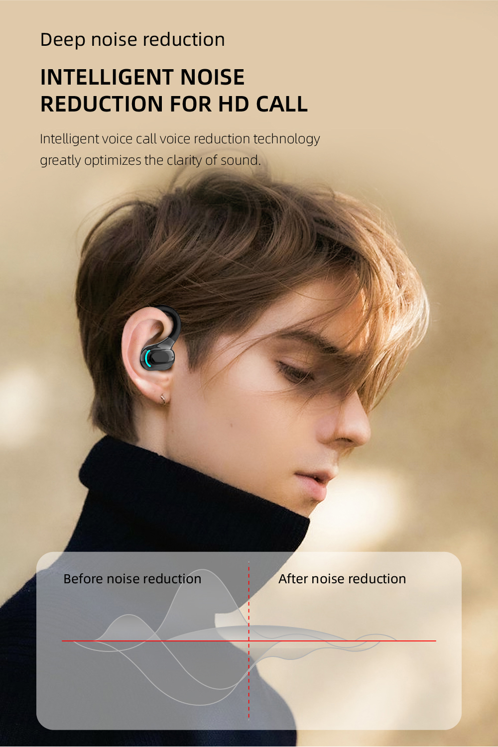 M&J F8 mono small stereo earbuds hidden invisible earpiece micro mini wireless headset bluetooth earphone headphone for phone