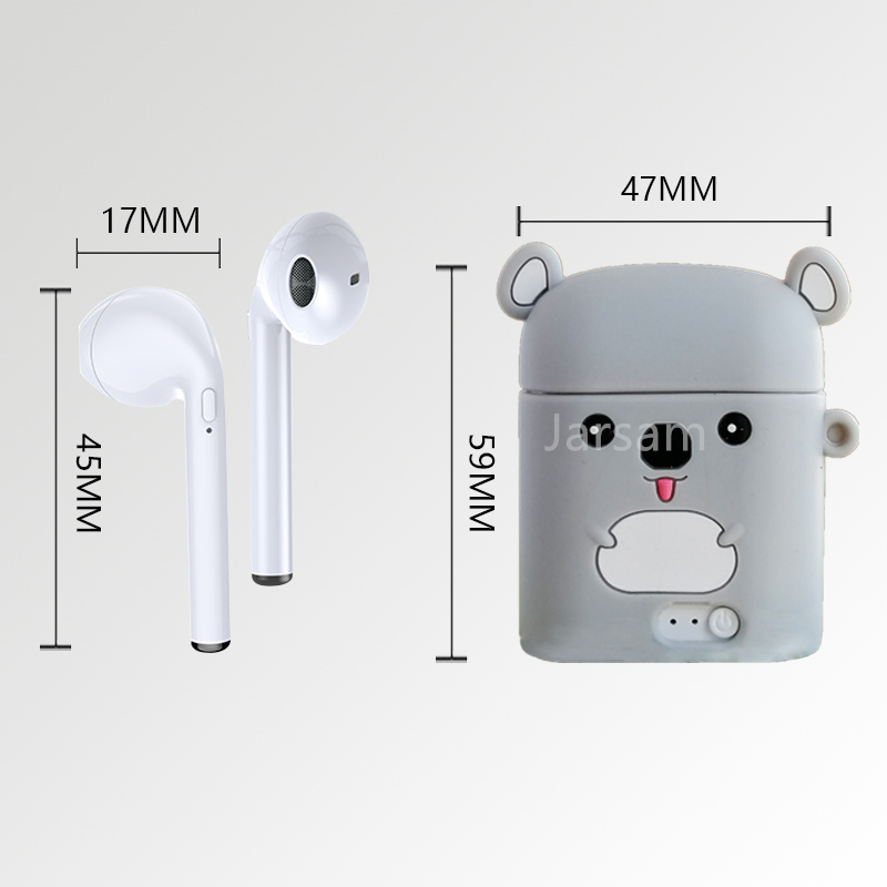 NEW I7s Tws Earphone Wireless Headphone Bluetooth Stereo Headset Mini Earbuds with HD Microphone for Iphone XIAOMI Phone