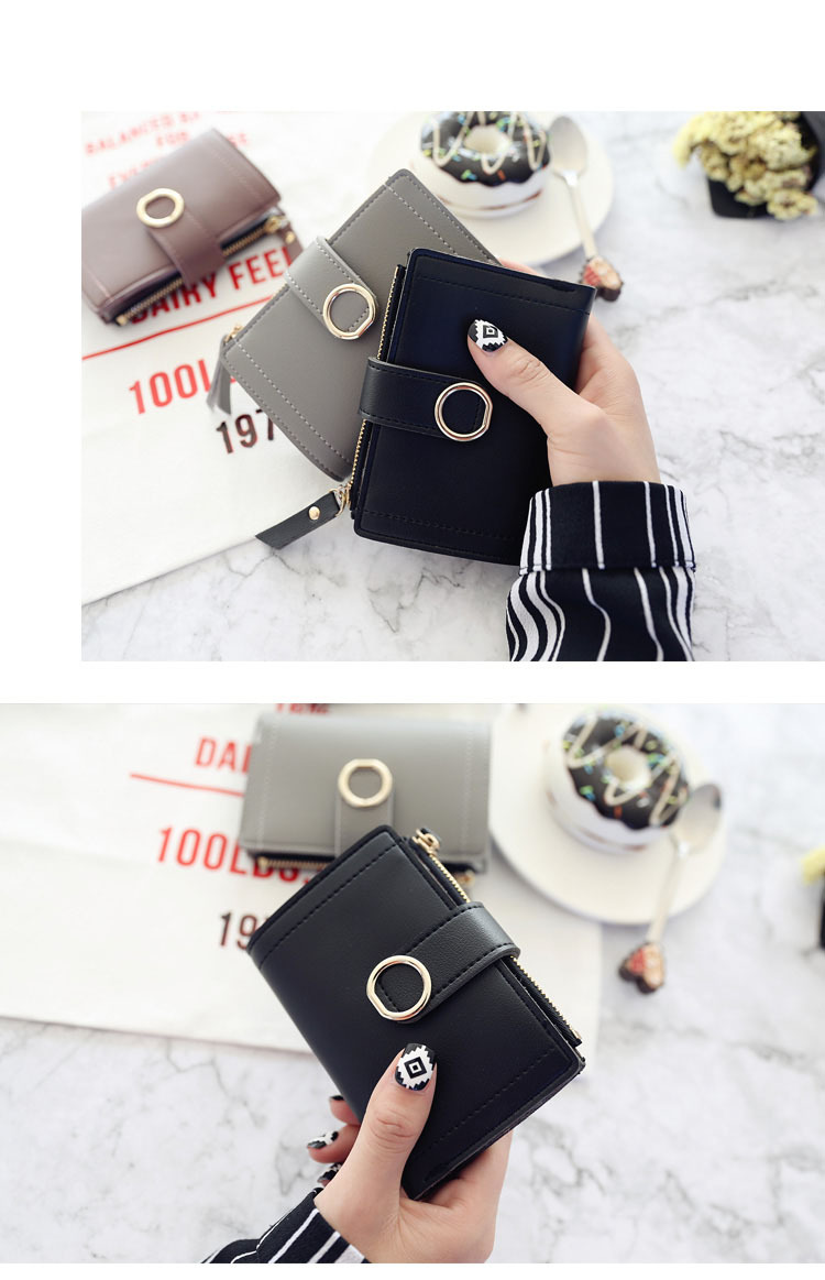 2023 New Short Women Wallets Free Name Customized Fashion Simple Cute Small Female Wallets PU Leather Card Holder Women's Purse