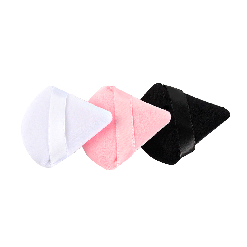 Reusable 1/2/3/6Pcs Triangle Powder Puff Mini Face Makeup Sponge for Face Cosmetics Soft Cotton Face Powder Puff Makeup Tools