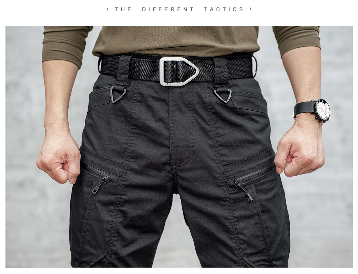 SECTOR SEVEN IX7 Mechanic Tactical Pants For Men Spring Summer Autumn Army Fans Outdoor Multi functional Multi Bag Cargo Pants
