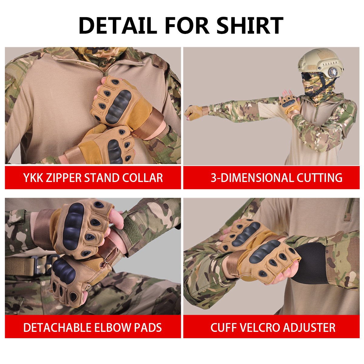 Hunting Pants G3 Suit Tactical Military Uniform Multicam Forces Suits Hunting Pant Combat Shirt Pant Airsoft Militaire With Pads