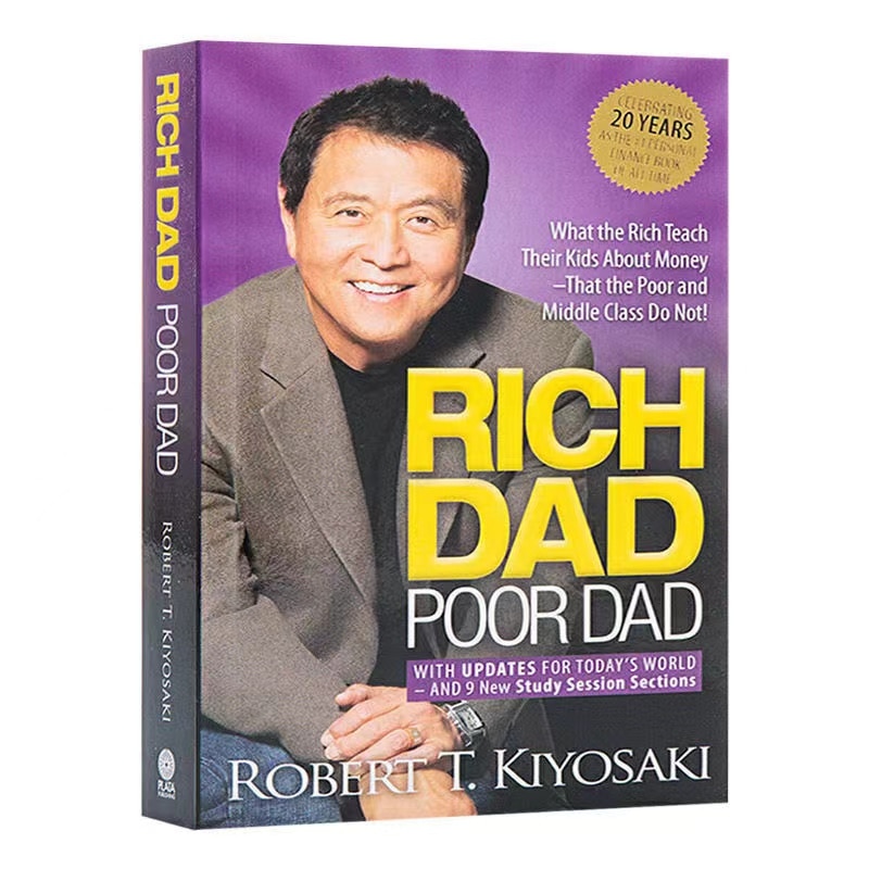 RICH DAD POOR DAD Robert Toru Kiyosaki Personal Finance Children Books Financial Intelligence Enlightenment Education book