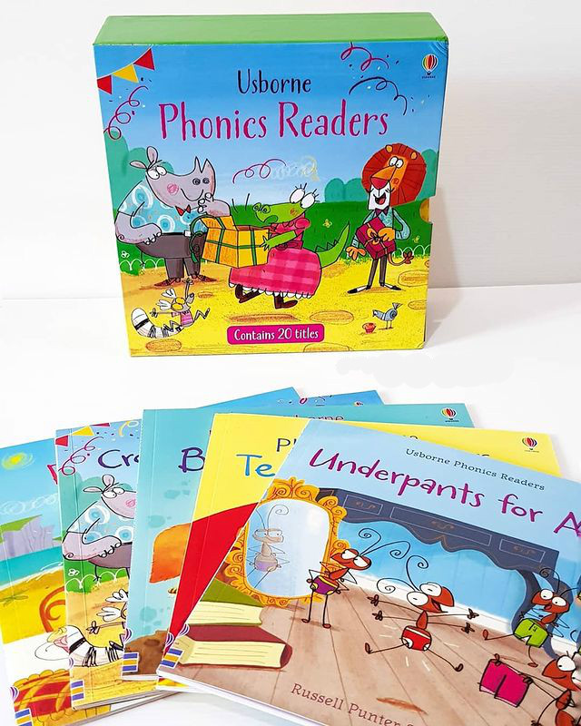 Usborne Phonics Readers English Book P Child Kids Early Education Word Sentence Learning book Age 0-3