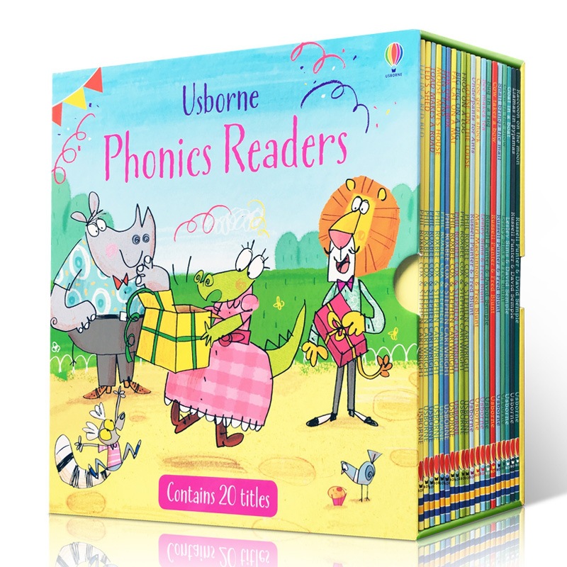 Usborne Phonics Readers English Book P Child Kids Early Education Word Sentence Learning book Age 0-3