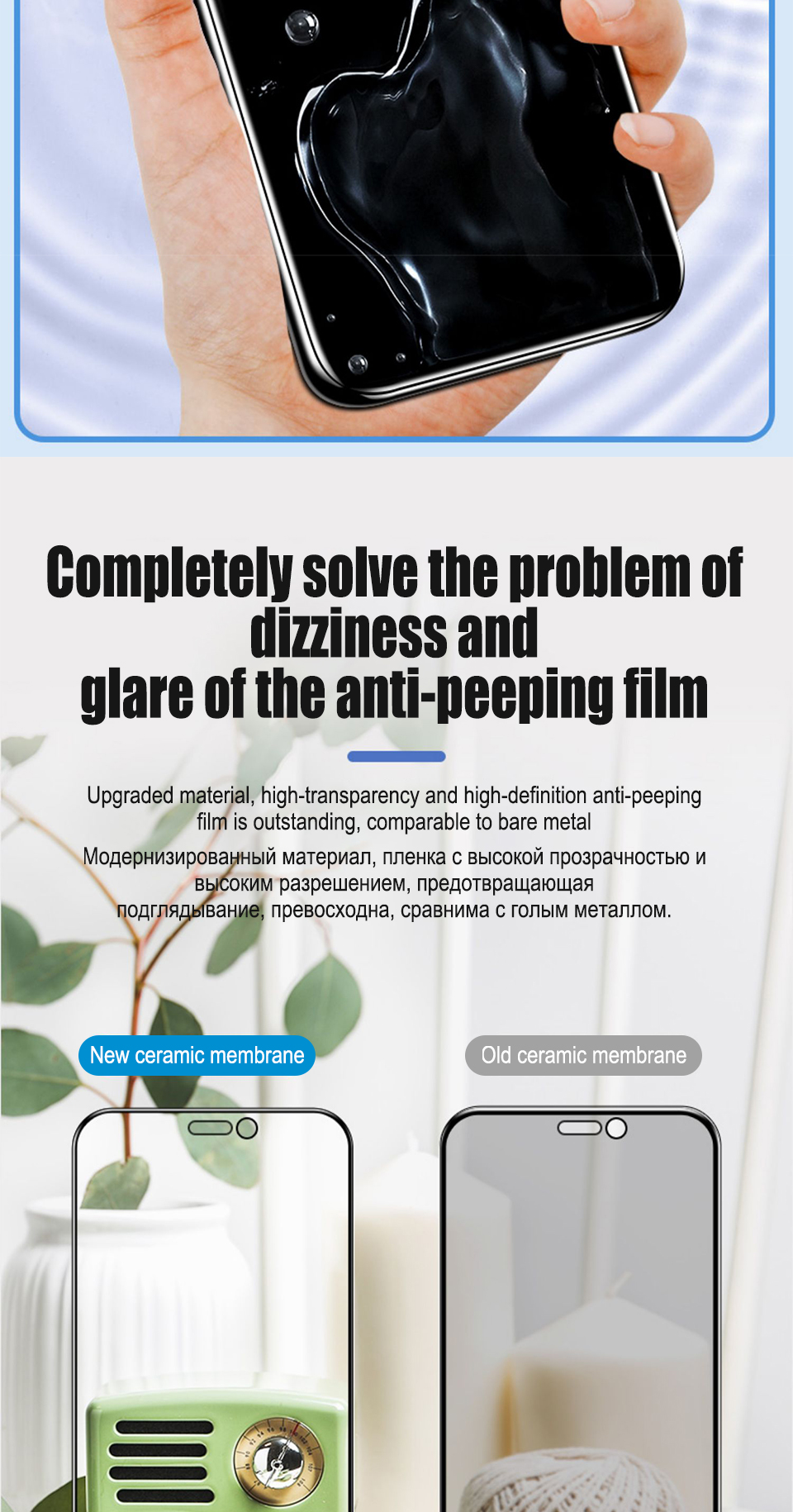 Anti Spy Hydrogel Film For iPhone 13 12 11 14 Pro Max 6 8 7 Plus Privacy Screen Protectors For iPhone 11 14 Pro XS MAX X XR Film