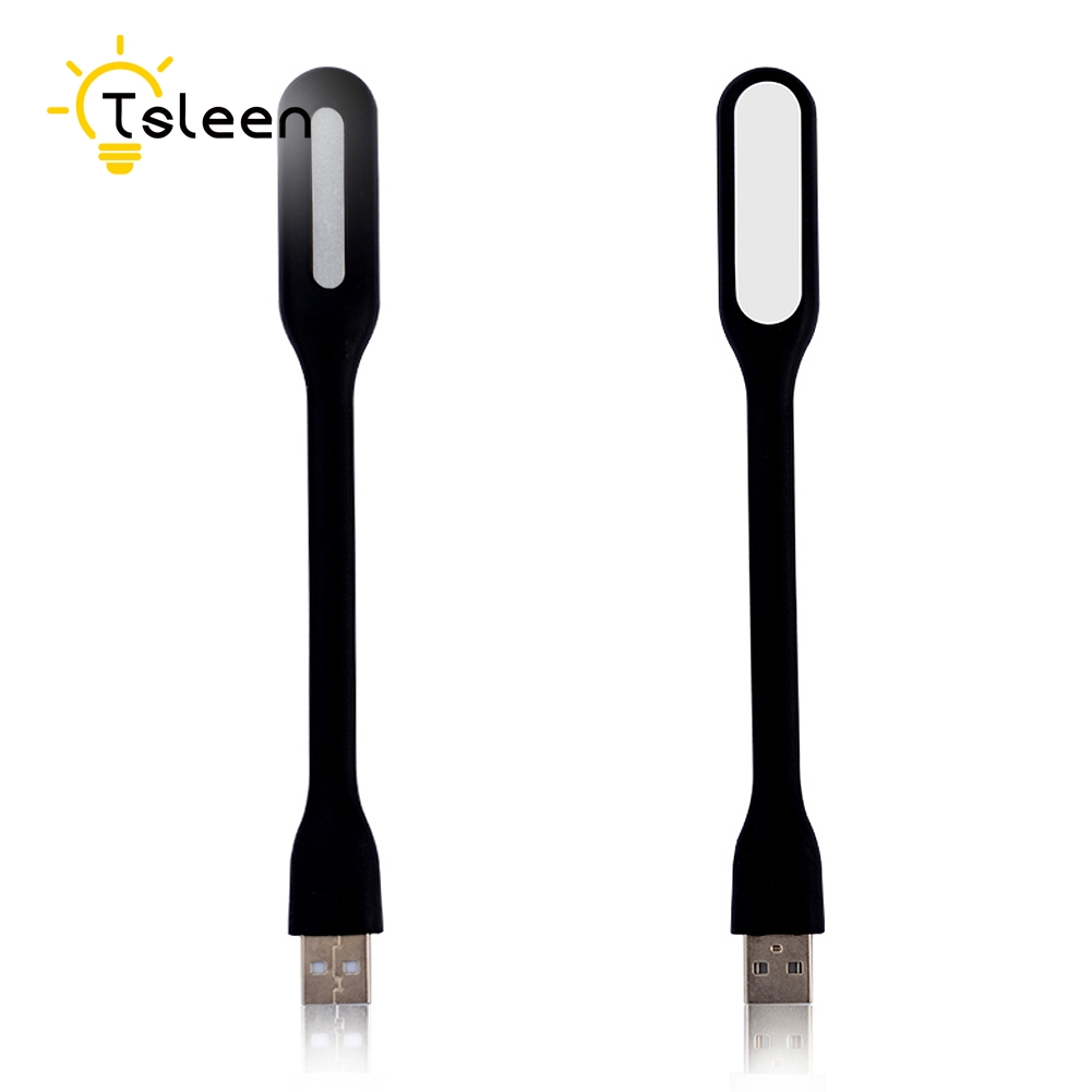 TSLEEN Flexible Neck 4PCS DC 5V Mini USB LED Light Notebook For Power Bank Flashlight HUB Car Charger Reading PC Laptop Computer