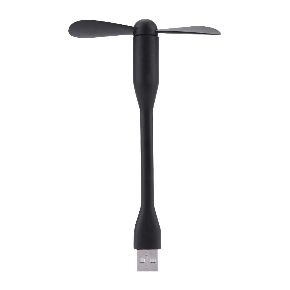 Mini USB Fan Flexible Bendable Fan For Power Bank Laptop PC AC Charger Portable Hand Fan For Computer Summer Gadget