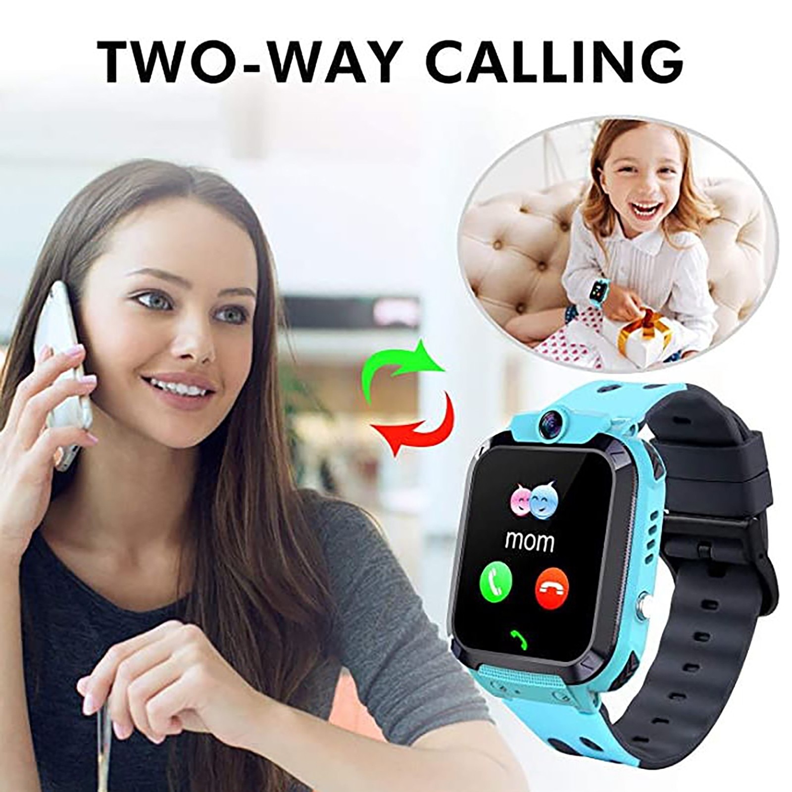 Kids Smart Watch Waterproof Smart bracelet Touch Screen SOS Phone Call Device Location Tracker Anti-Lost Child SmartWatch Q16