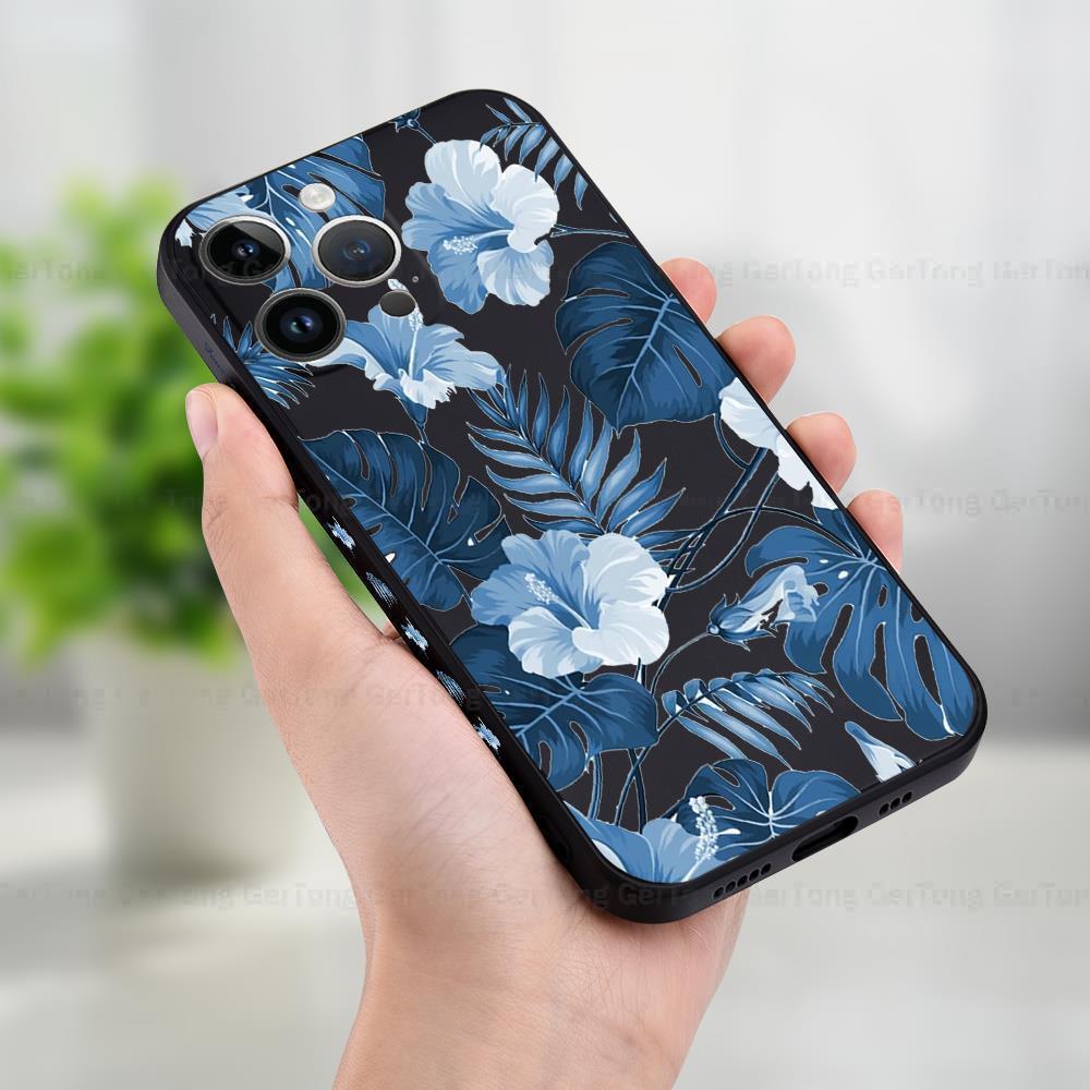 For Samsung S23 S22 S21 S20 Ultra Plus Case For Samsung Galaxy S21 FE S20 FE Note 20 Ultra S23Ultra 5G Flowers Silicone Cover
