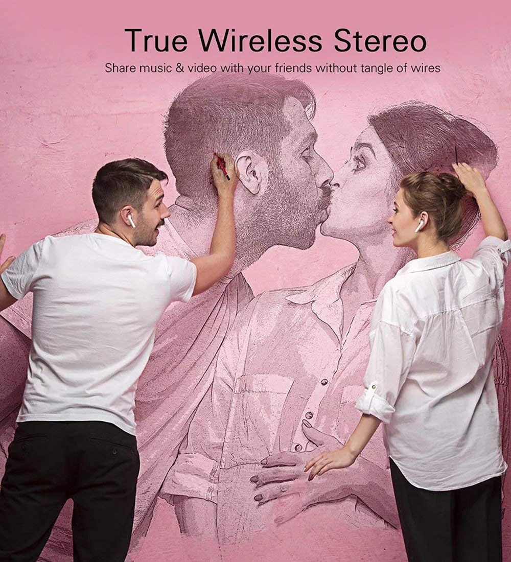 i7s tws Wireless Headphones Bluetooth 5.0 Earphones sport Earbuds Headset With Mic Charging box Headphones For Xiaomi iPhone i7