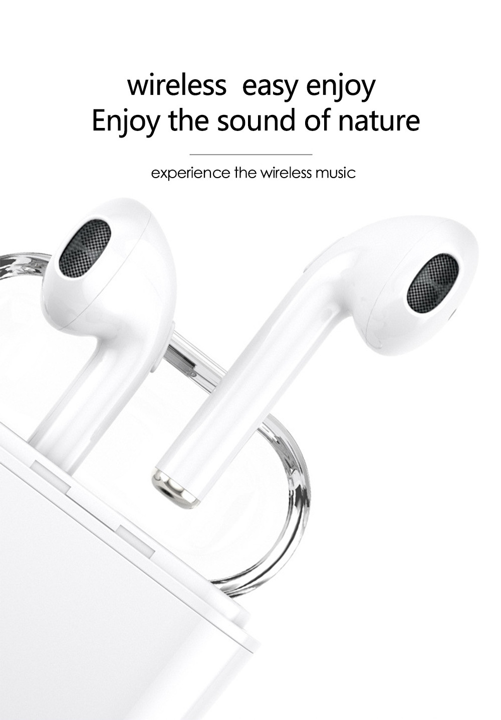 i7s TWS Wireless Headphones Bluetooth Earphone Air Earbuds Sport Handsfree Headset With Charging Box For Xiaomi iPhone Android