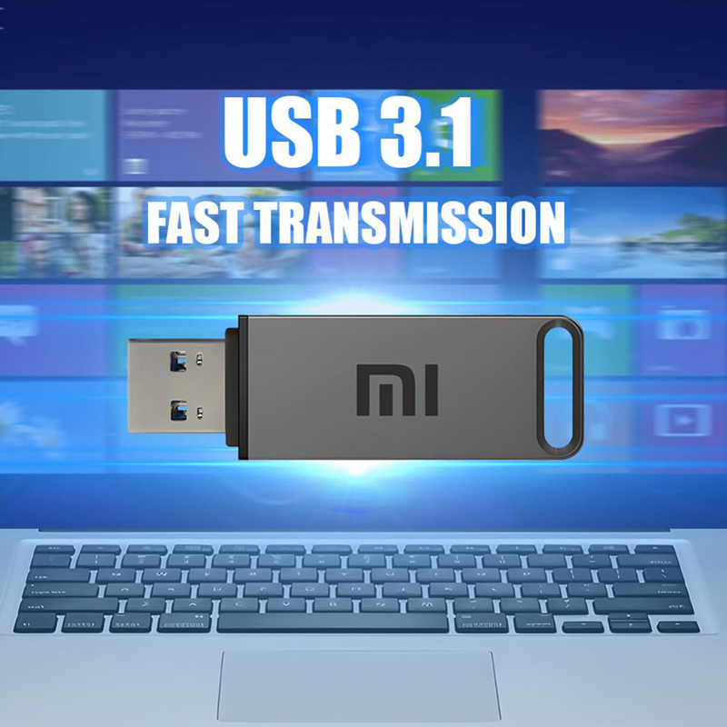 Original XIAOMI 3.1 Usb 2Tb Flash Drives High Speed Pen Drive 1Tb 512Gb Stick Portable Pendrive Type-c Adapter For Android Pc