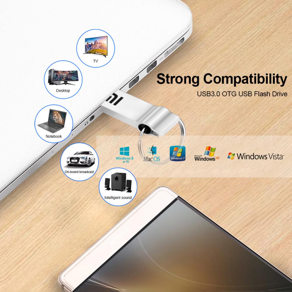 Xiaomi 2TB U Disk 1TB 512GB 256GB 128GB USB 3.0 Type-C Flash Drive High Speed USB Flash Drive Portable USB Memory For Computer