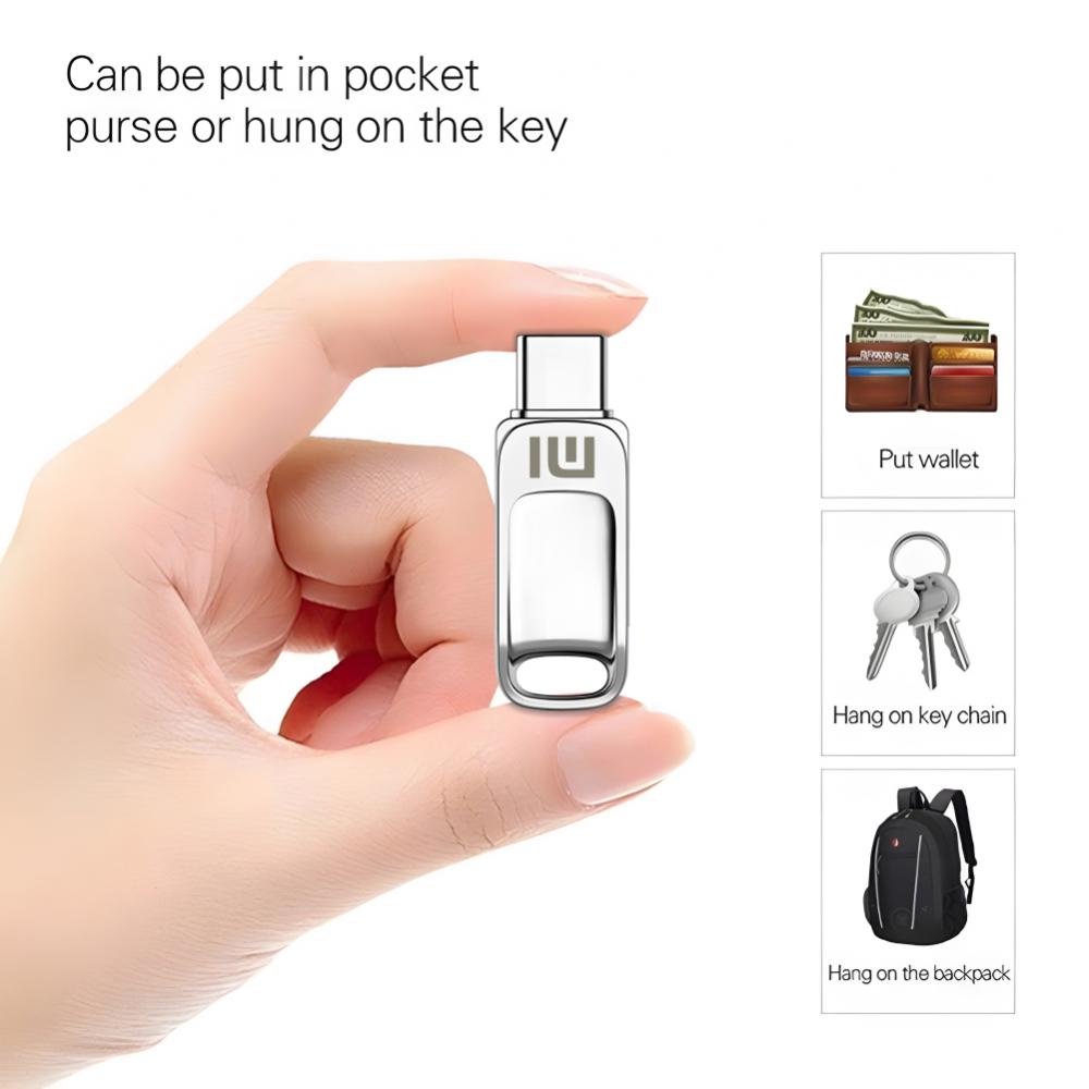 Xiaomi 2tb Usb Flash Drive 3.0 1TB Metal High Speed Pendrive 1TB 512GB 256gb Portable Memoria Usb Flash Disk For Laptop Desktop