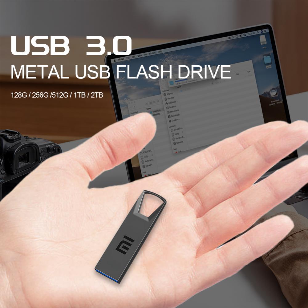 Xiaomi USB Flash Drive 2tb 1tb USB Flash Disk High Speed Memory Stick Usb 3.0 Metal Pendrive Waterproof USB Flash Disk For Pc