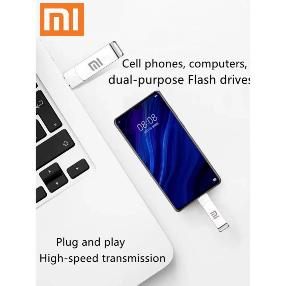 Xiaomi U Disk 2TB 1TB 512GB 256GB 128GB USB 3.1 Type-C Interface Mobile Phone Computer Mutual Transmission Portable USB Memory