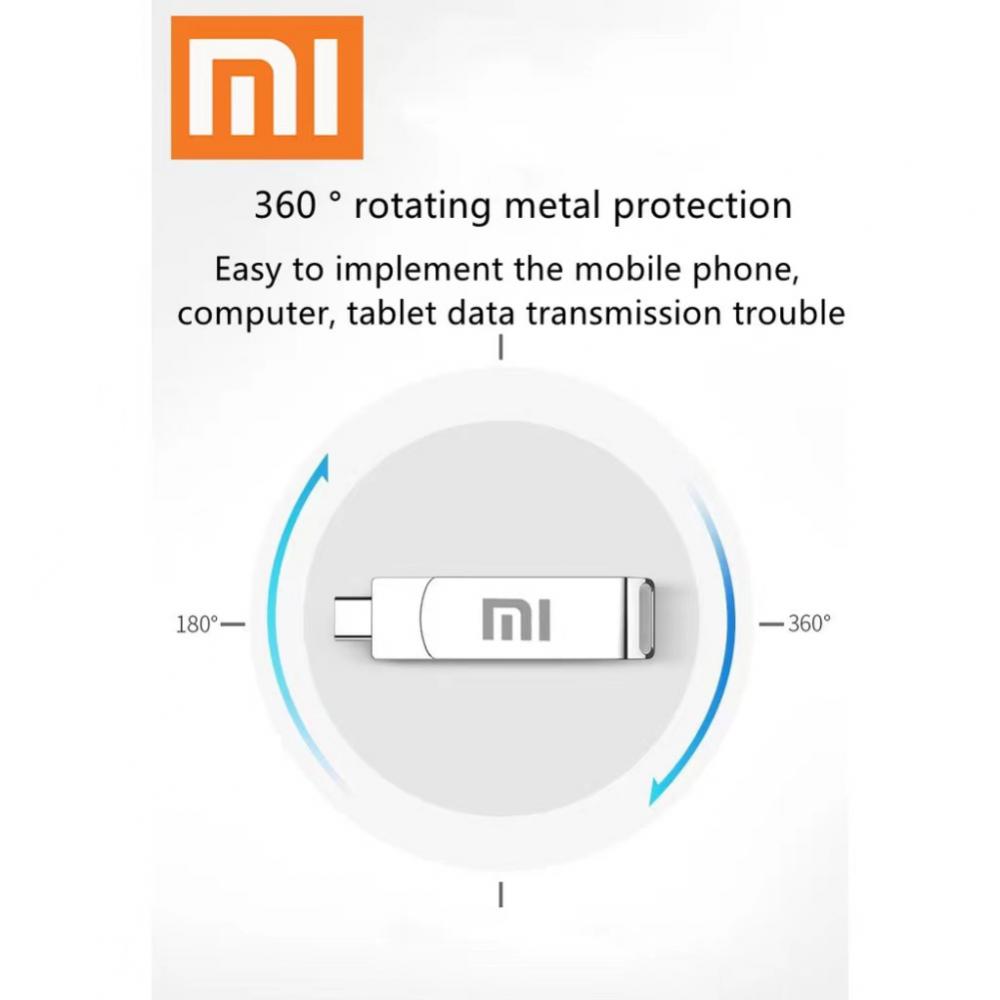 Xiaomi U Disk 2TB 1TB 512GB 256GB 128GB USB 3.1 Type-C Interface Mobile Phone Computer Mutual Transmission Portable USB Memory