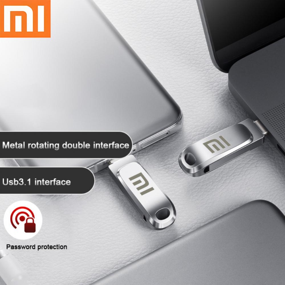 Xiaomi U Drive Original 2TB 1024GB 512GB USB 3.1 Type-C Interface Mobile Phone Computer Mutual Transmission Portable USB Memory