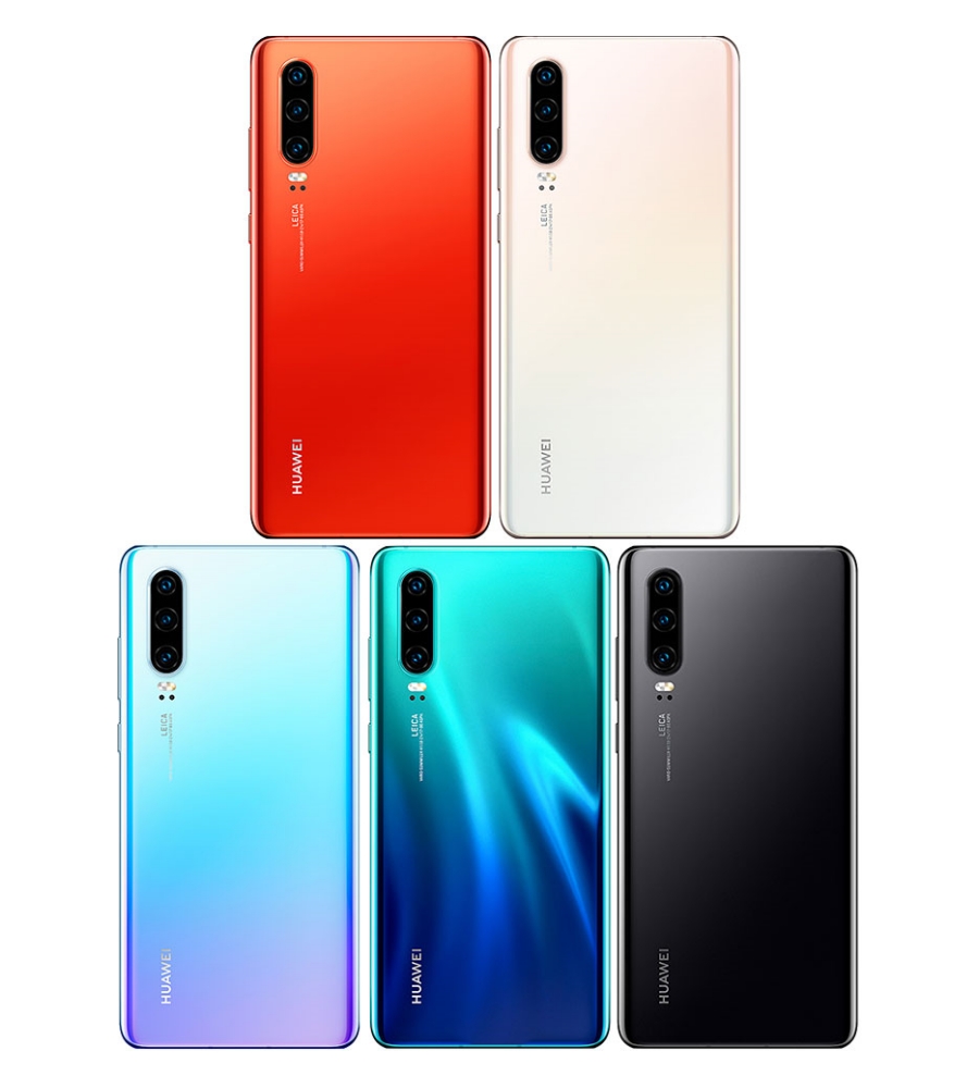 HUAWEI P30 Mobile phones 6.1 inch 40MP+32MP Camera 8GB RAM 128GB ROM Smartphone Android 4G Network NFC Google Play Cell phone