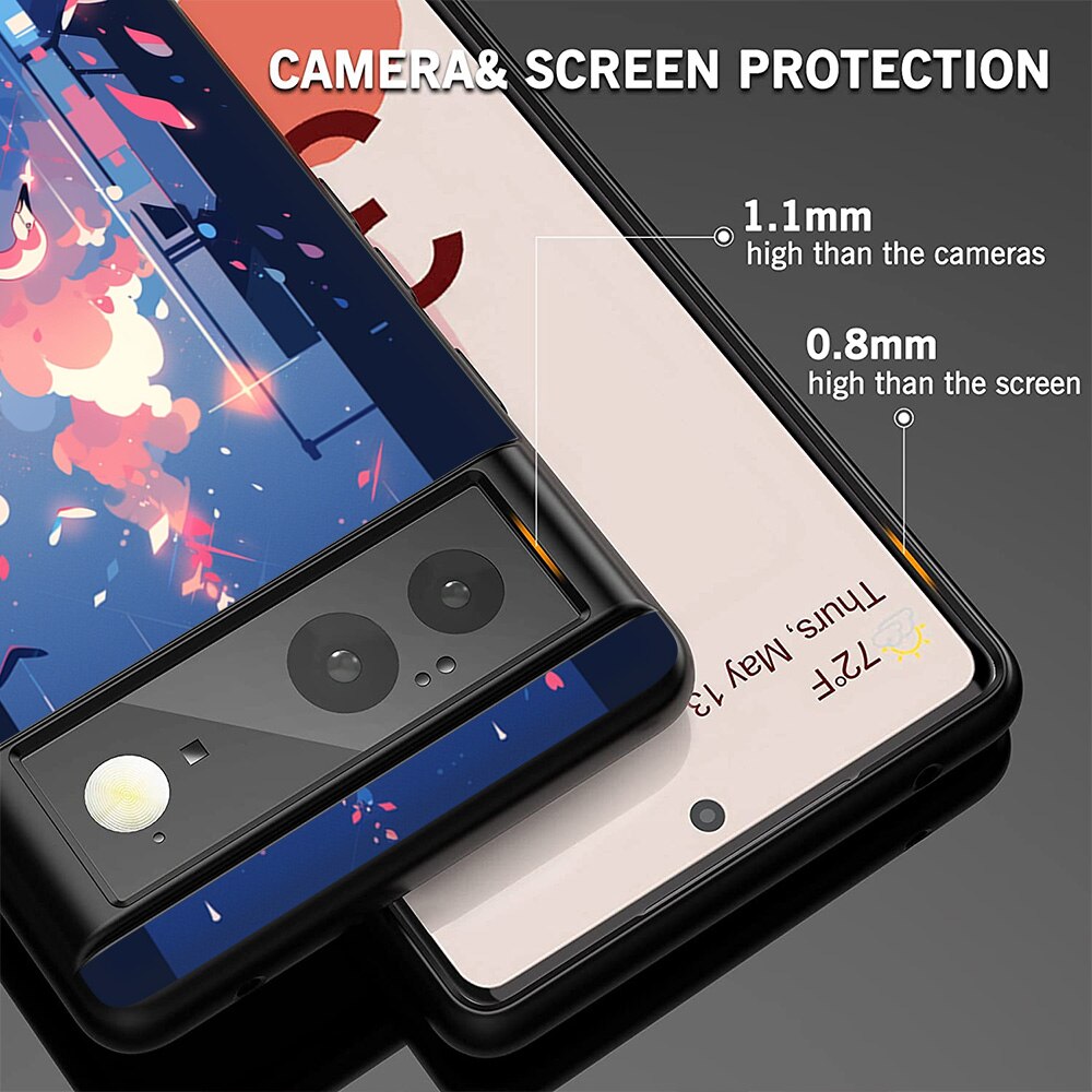 Luxury Flamingo Protection Shell for Google Pixel 7a 7Pro 7 6a 6 6Pro 5 5a 5G 4XL 4 2 3XL 2XL 3 3a 3aXL 4a Soft TPU Phone Case