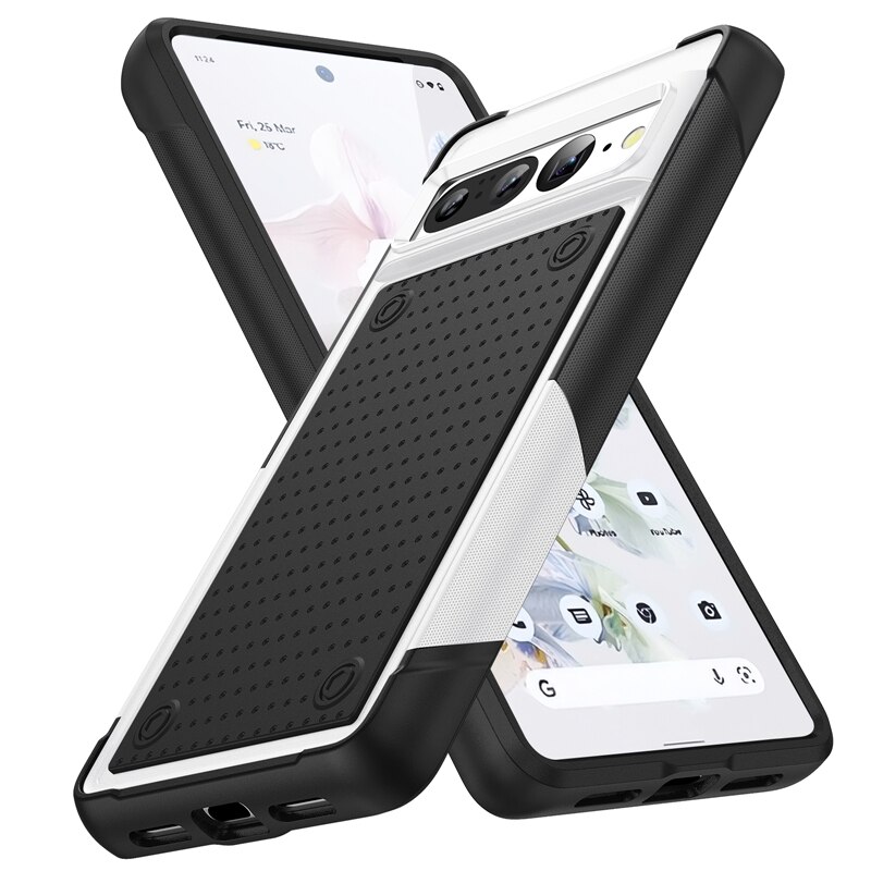 Military Armor Shockproof Heavy Duty Protection Phone Case For Google Pixel 7 Pro Hard Plastic Silicone Bumper Cover For Pixel 7