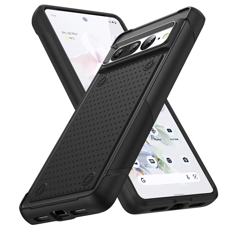 Military Armor Shockproof Heavy Duty Protection Phone Case For Google Pixel 7 Pro Hard Plastic Silicone Bumper Cover For Pixel 7