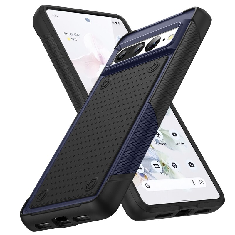 Military Armor Shockproof Heavy Duty Protection Phone Case For Google Pixel 7 Pro Hard Plastic Silicone Bumper Cover For Pixel 7