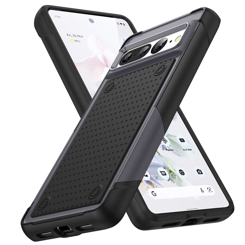 Military Armor Shockproof Heavy Duty Protection Phone Case For Google Pixel 7 Pro Hard Plastic Silicone Bumper Cover For Pixel 7