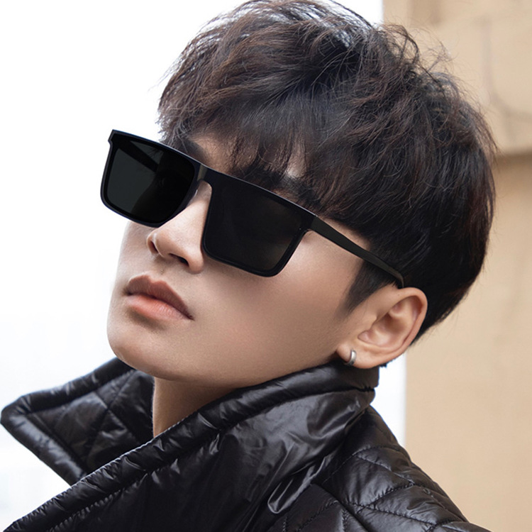 2023 New Sunglasses Men's Driving Anti-UV Sunglasses Concave Shape Ladies Long Frame Sunglasses gafas de sol hombre