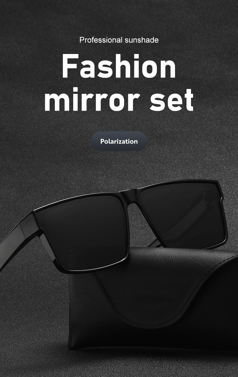 Women Sunglasses 2023 Classic Large Frame Retro Sun Glasses For Men Polarized Outdoor Fashion Trend Brand Design Eyewear UV400