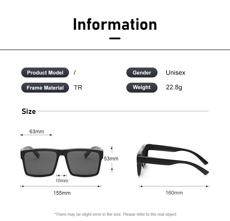 Women Sunglasses 2023 Classic Large Frame Retro Sun Glasses For Men Polarized Outdoor Fashion Trend Brand Design Eyewear UV400