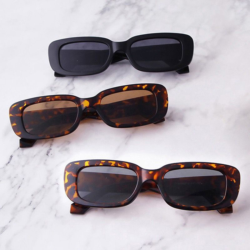 2022 New Big Square Frame Sunglasses UV400 Summer Fashion Vintage Ladies Sun Glasses Outdoor Travel Beach Sun Shade Eyewear