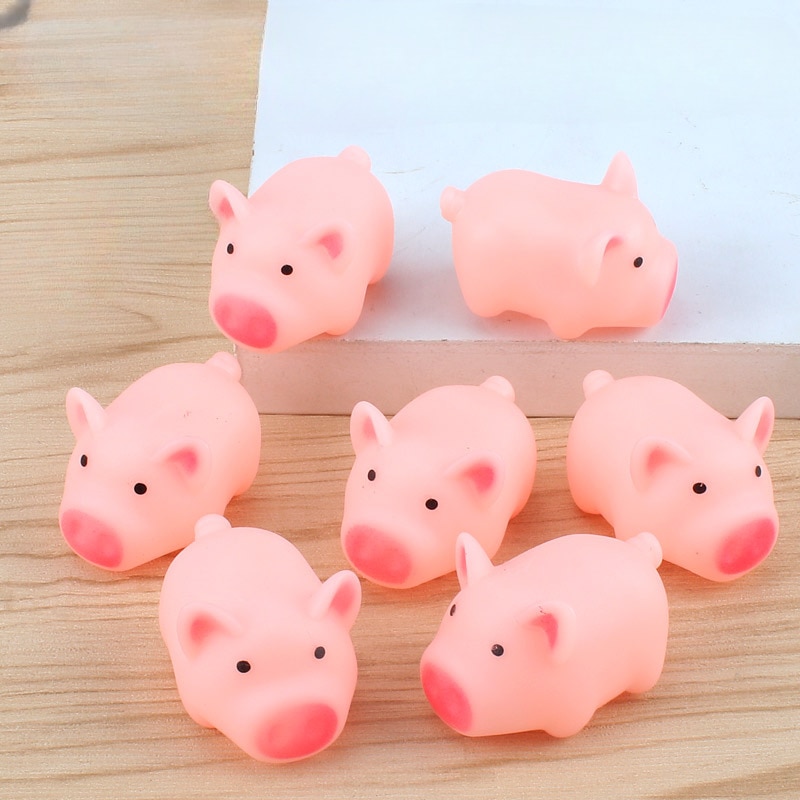 Cartoon Cute Pink Piggy Toy for Ventilating Piggy Whole Person Piggy Squeezing Music Sound Release and Ventilating Toy Kawaii