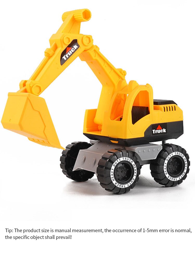 Excavator Dump Truck Model Toy Engineering Vehicle Set .Construction Fleet Toddler Early Education Construction Vehicles Toys