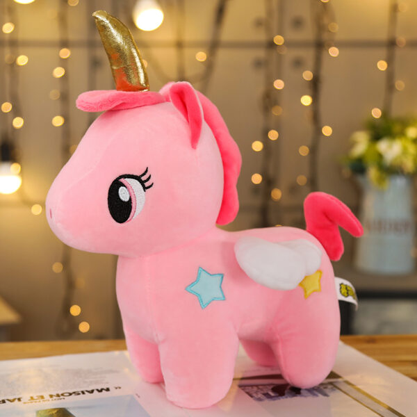 10/20cm Soft Unicorn Plush Toy Baby Kids Appease Sleeping Pillow Doll Animal Stuffed Plush Toy Birthday Gifts for Girls Children - Image 3