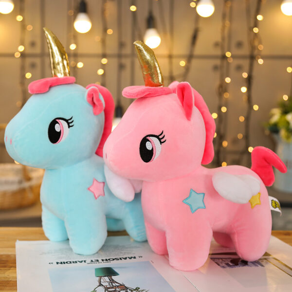 10/20cm Soft Unicorn Plush Toy Baby Kids Appease Sleeping Pillow Doll Animal Stuffed Plush Toy Birthday Gifts for Girls Children - Image 4