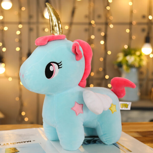 10/20cm Soft Unicorn Plush Toy Baby Kids Appease Sleeping Pillow Doll Animal Stuffed Plush Toy Birthday Gifts for Girls Children - Image 2